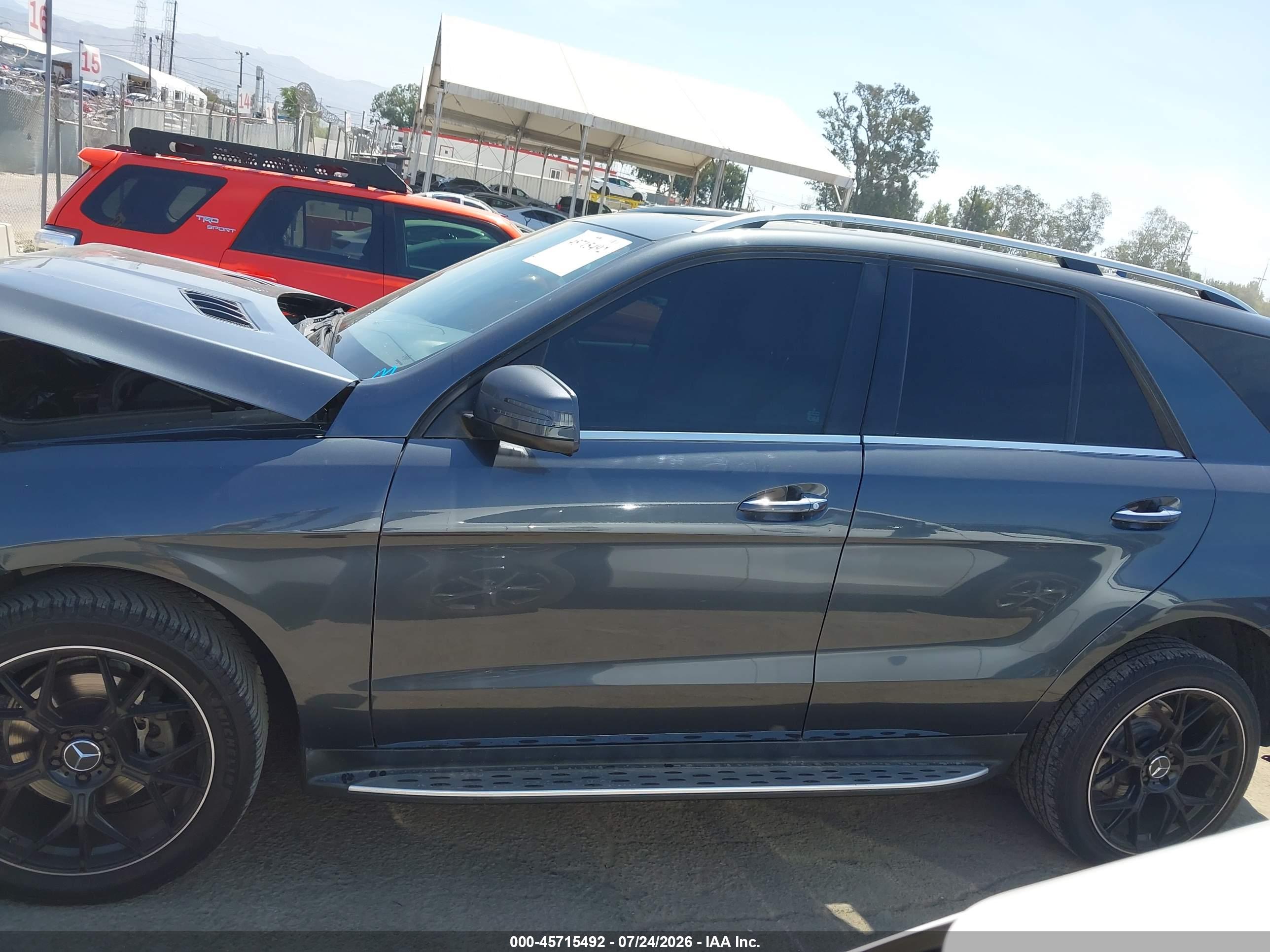 2015 MERCEDES-BENZ ML 350 ML350