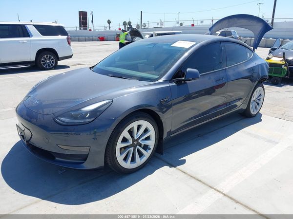 2022 TESLA MODEL 3 REAR-WHEEL DRIVE