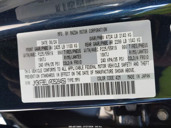 2024 MAZDA CX-5 2.5 S PREMIUM PLUS