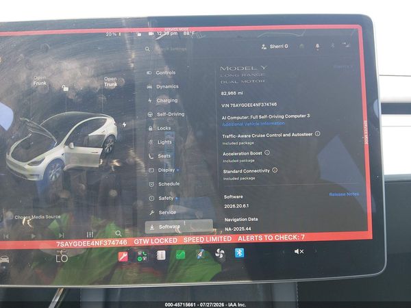 2022 TESLA MODEL Y