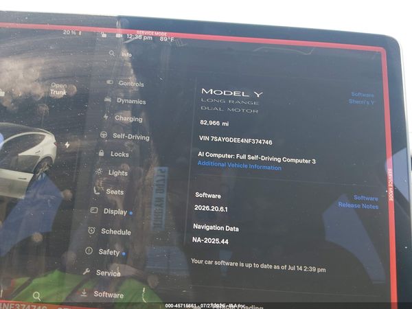 2022 TESLA MODEL Y