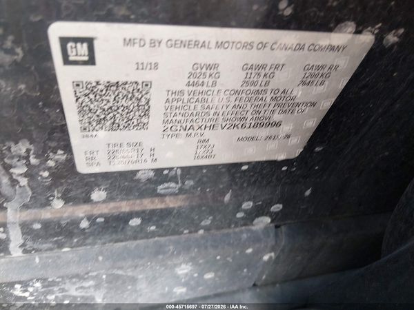 2019 CHEVROLET EQUINOX LS — I9