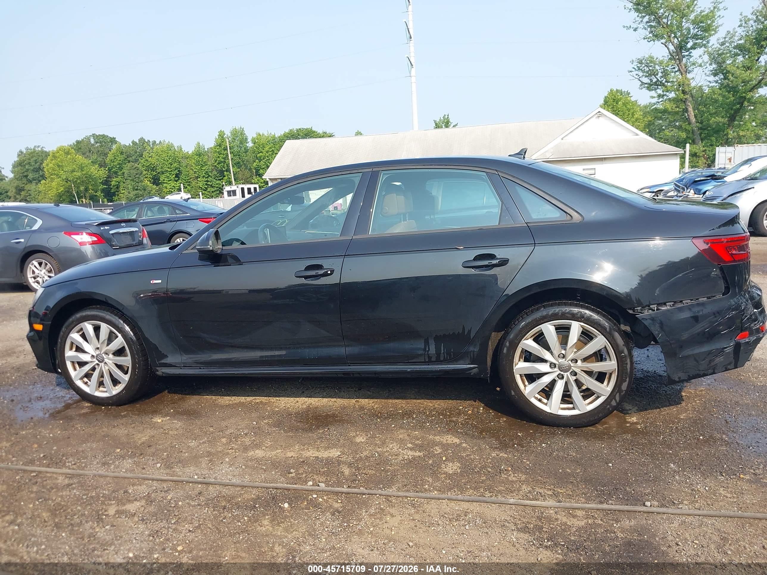 2018 AUDI A4 2.0T ULTRA PREMIUM