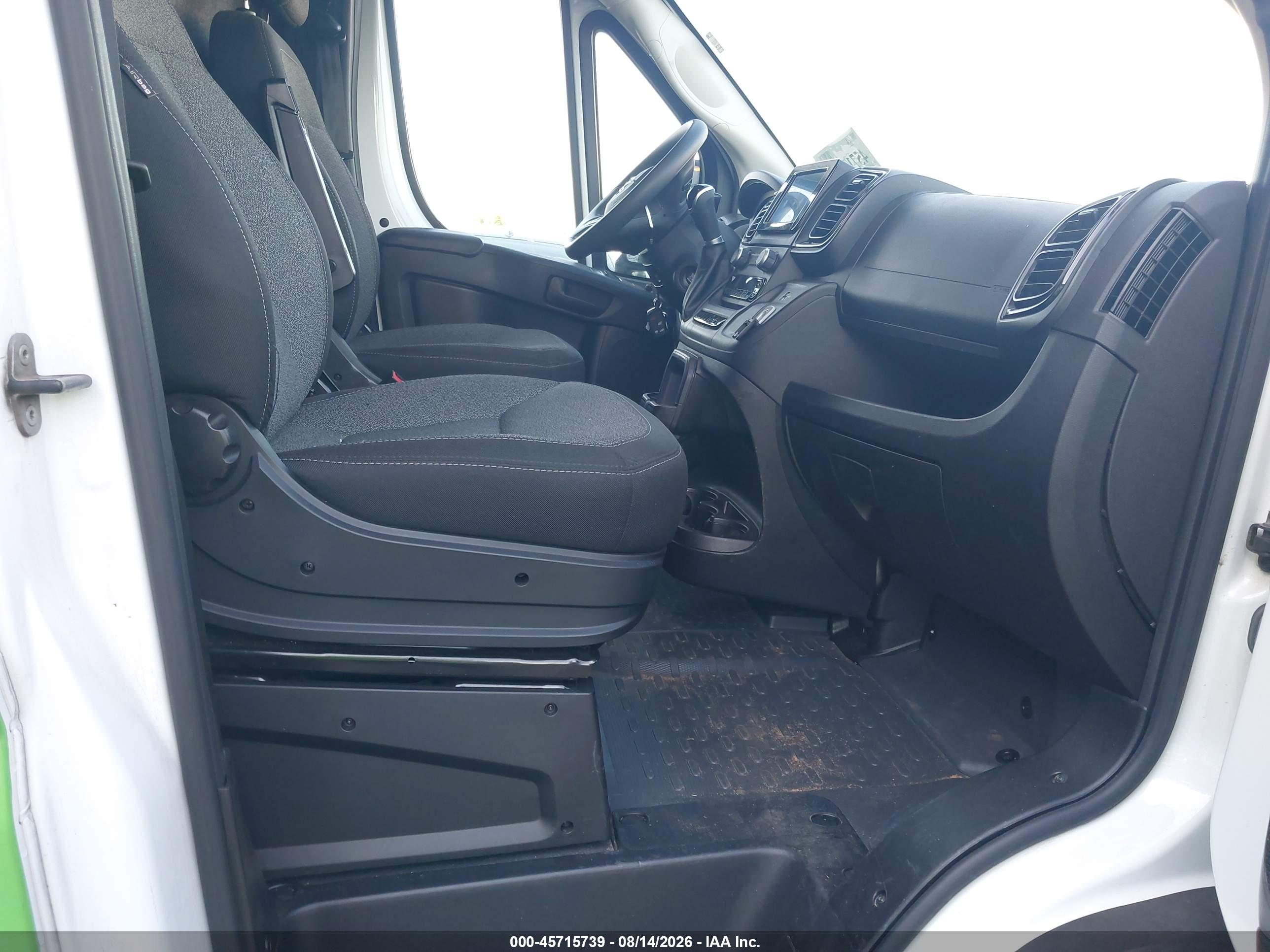 2023 RAM PROMASTER 2500 HIGH ROOF 136 WB