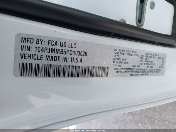 2023 JEEP CHEROKEE ALTITUDE LUX 4X4