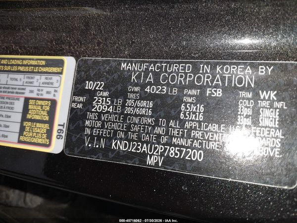 2023 KIA SOUL LX