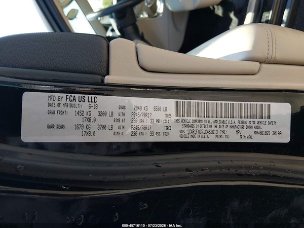 2018 JEEP GRAND CHEROKEE LAREDO E 4X4