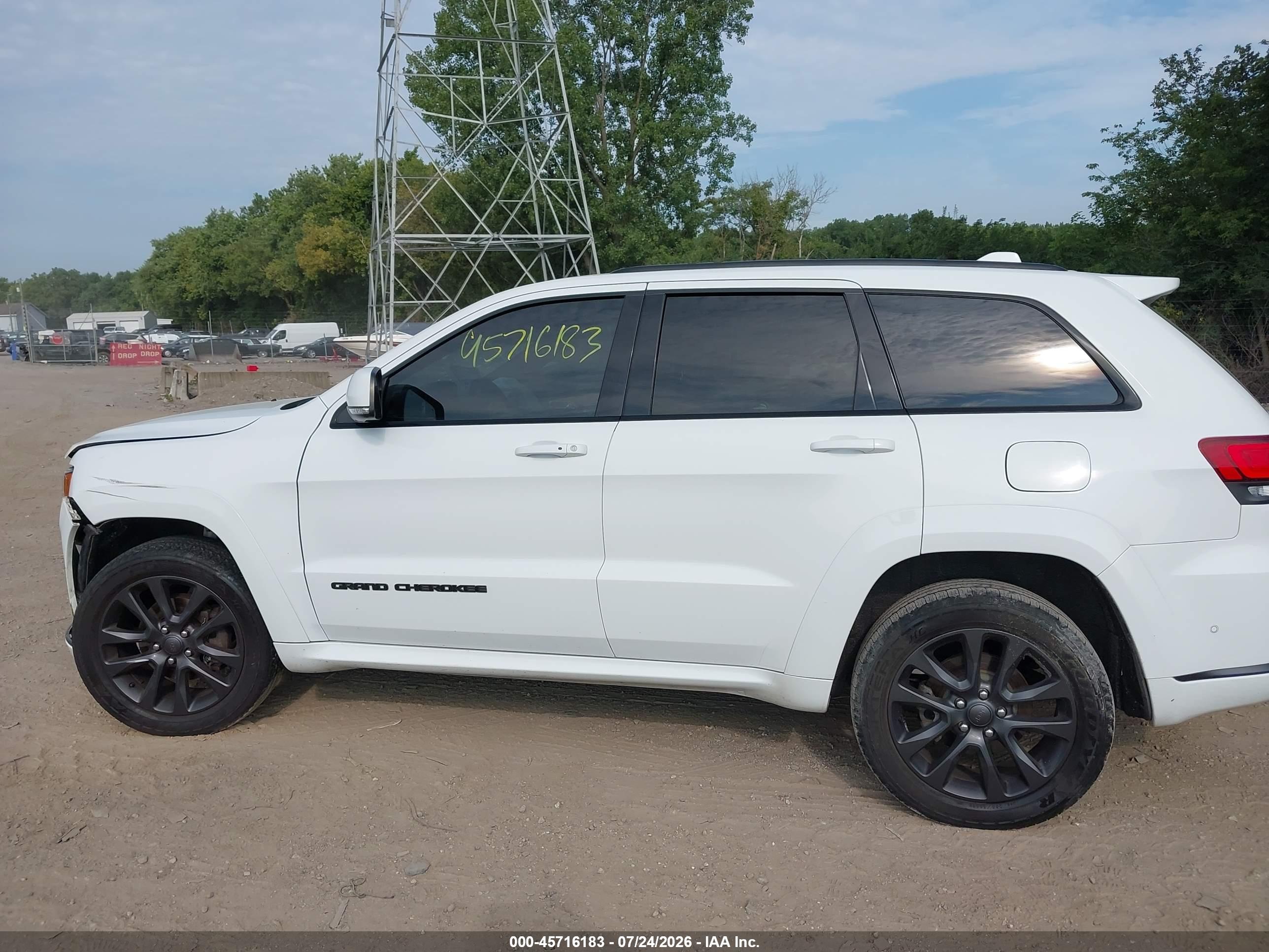 2018 JEEP GRAND CHEROKEE HIGH ALTITUDE 4X4