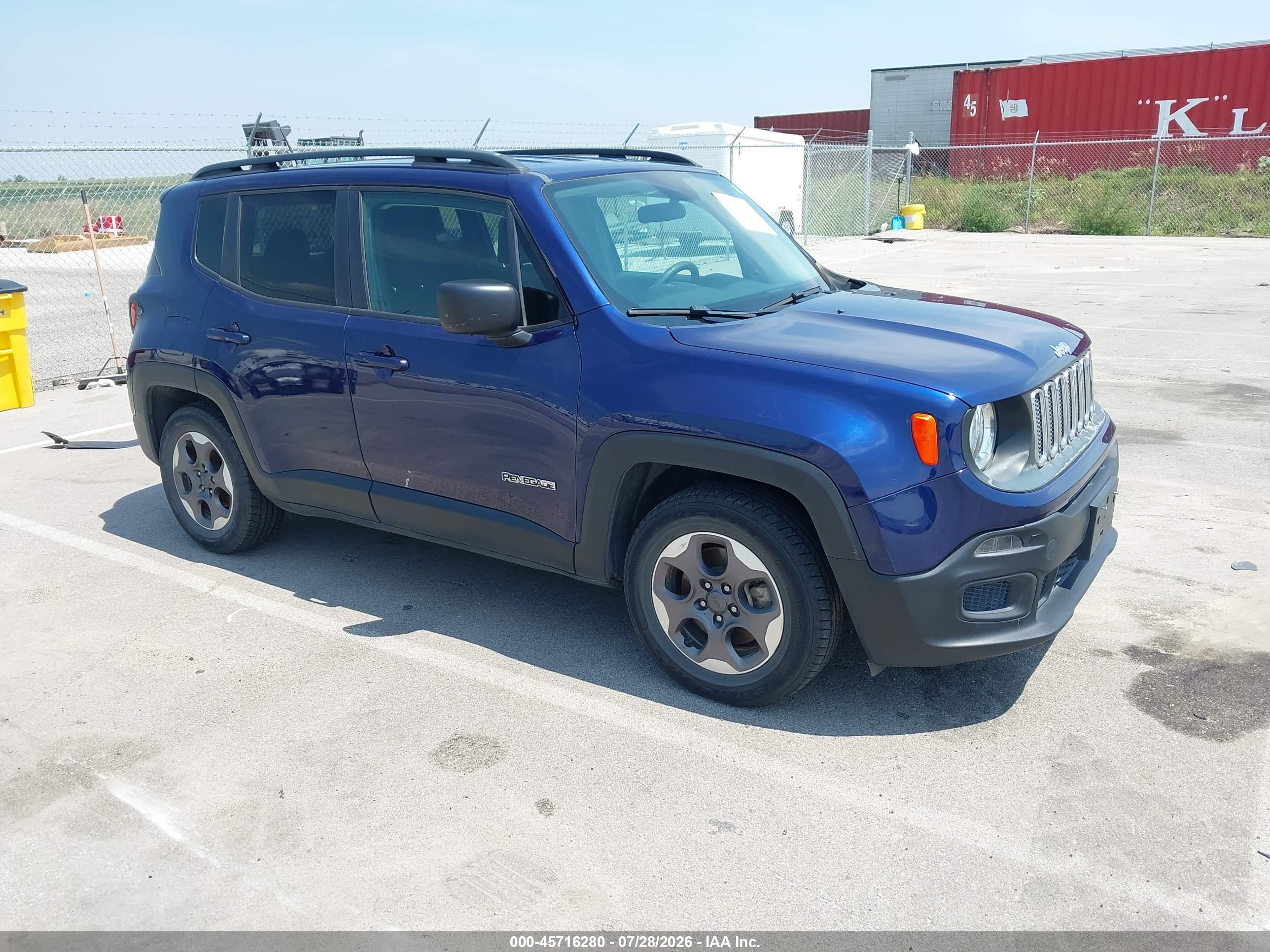 2017 JEEP RENEGADE SPORT