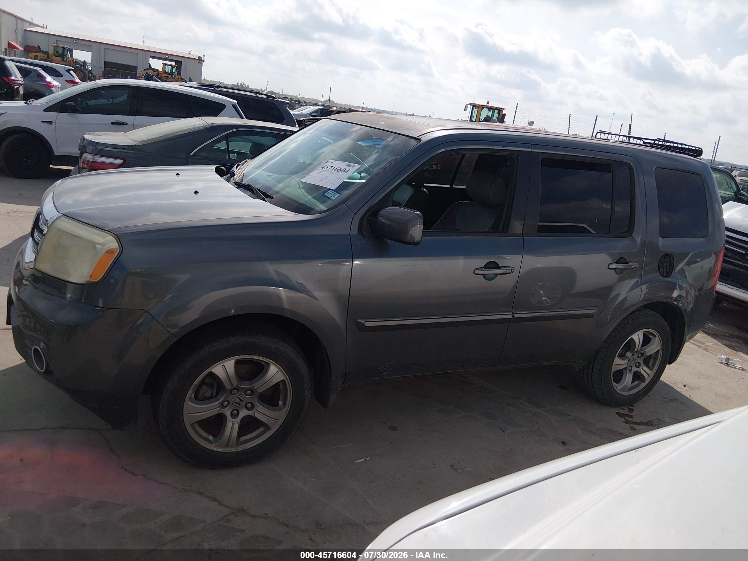 2012 HONDA PILOT EX-L