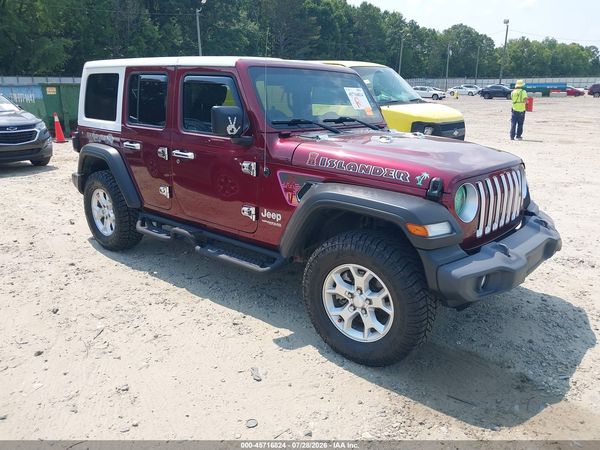 2021 JEEP WRANGLER UNLIMITED ISLANDER 4X4
