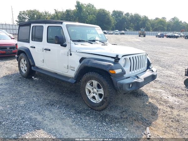 2020 JEEP WRANGLER UNLIMITED SPORT S 4X4