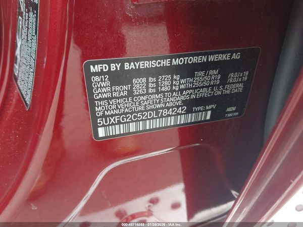 2013 BMW X6 XDRIVE35I