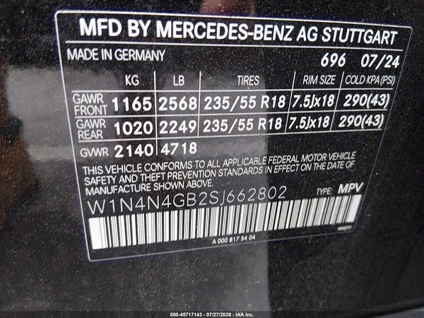 2025 MERCEDES-BENZ GLA 250 4MATIC