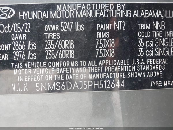 2023 HYUNDAI SANTA FE XRT