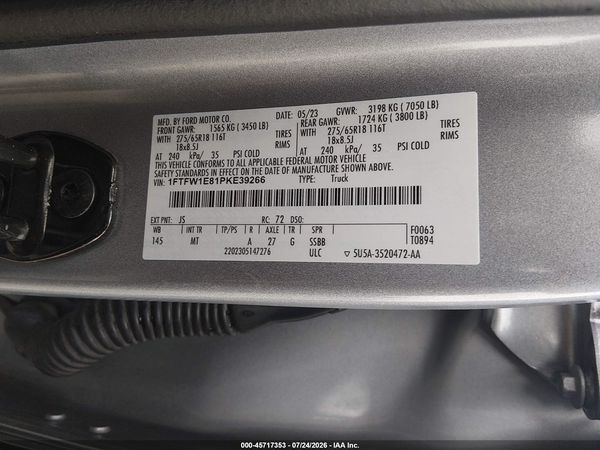 2023 FORD F-150 SuperCrew