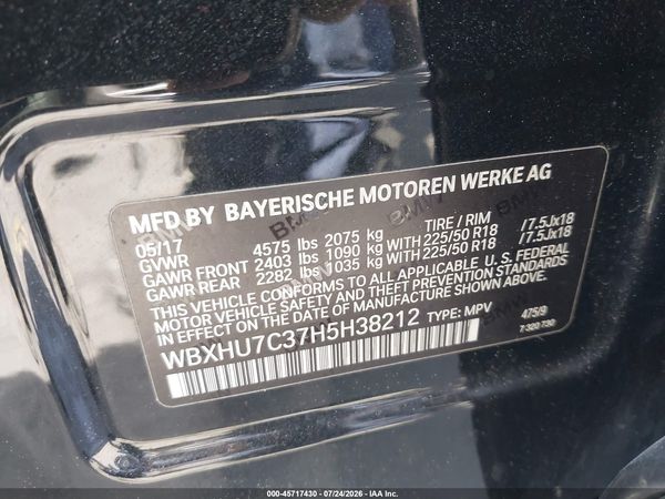 2017 BMW X1 SDRIVE28I