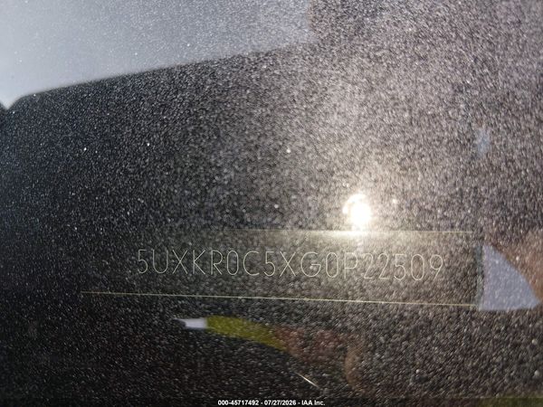 2016 BMW X5 XDRIVE35I