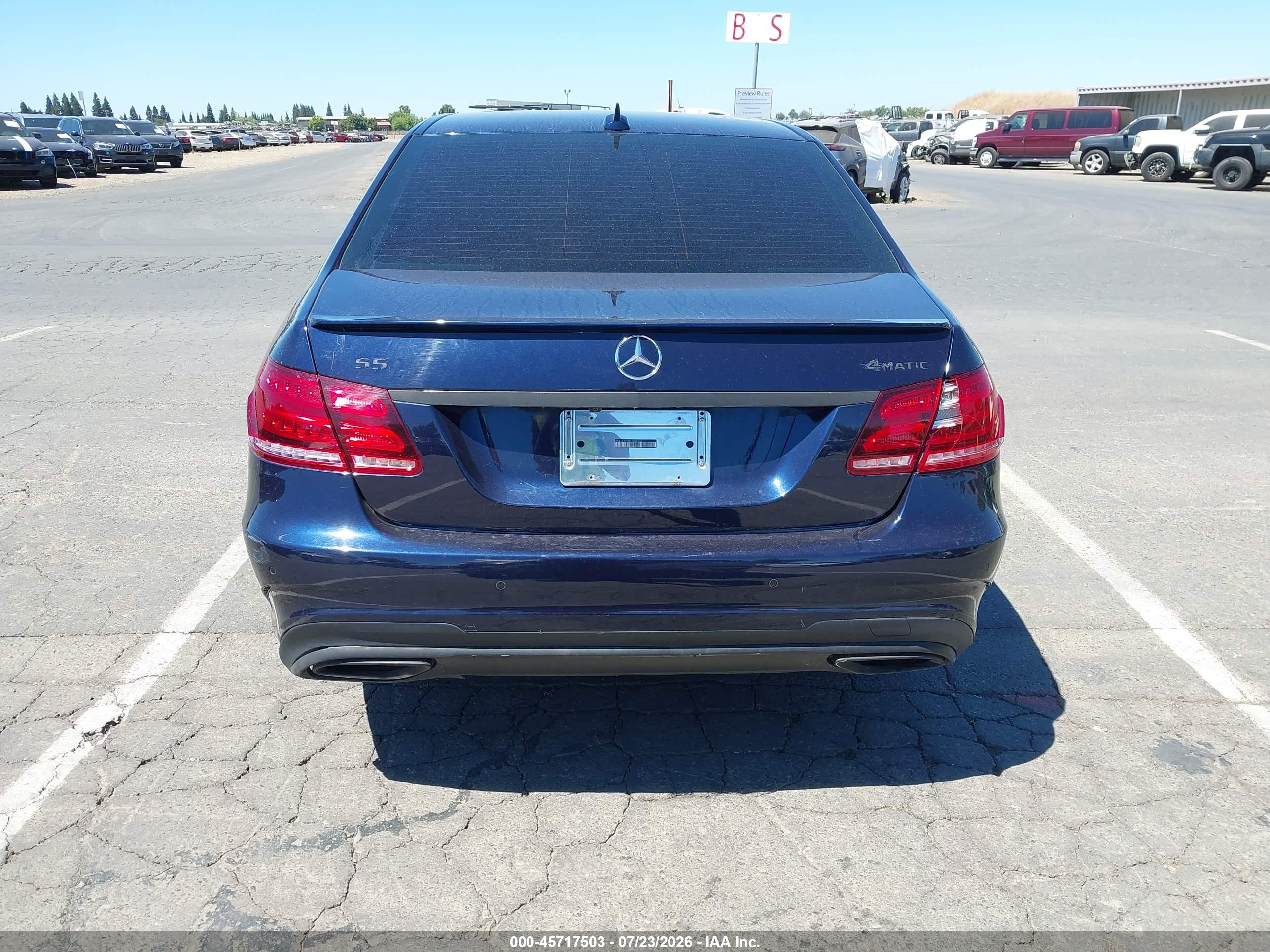 2014 MERCEDES-BENZ E 550 E550 4-MATIC
