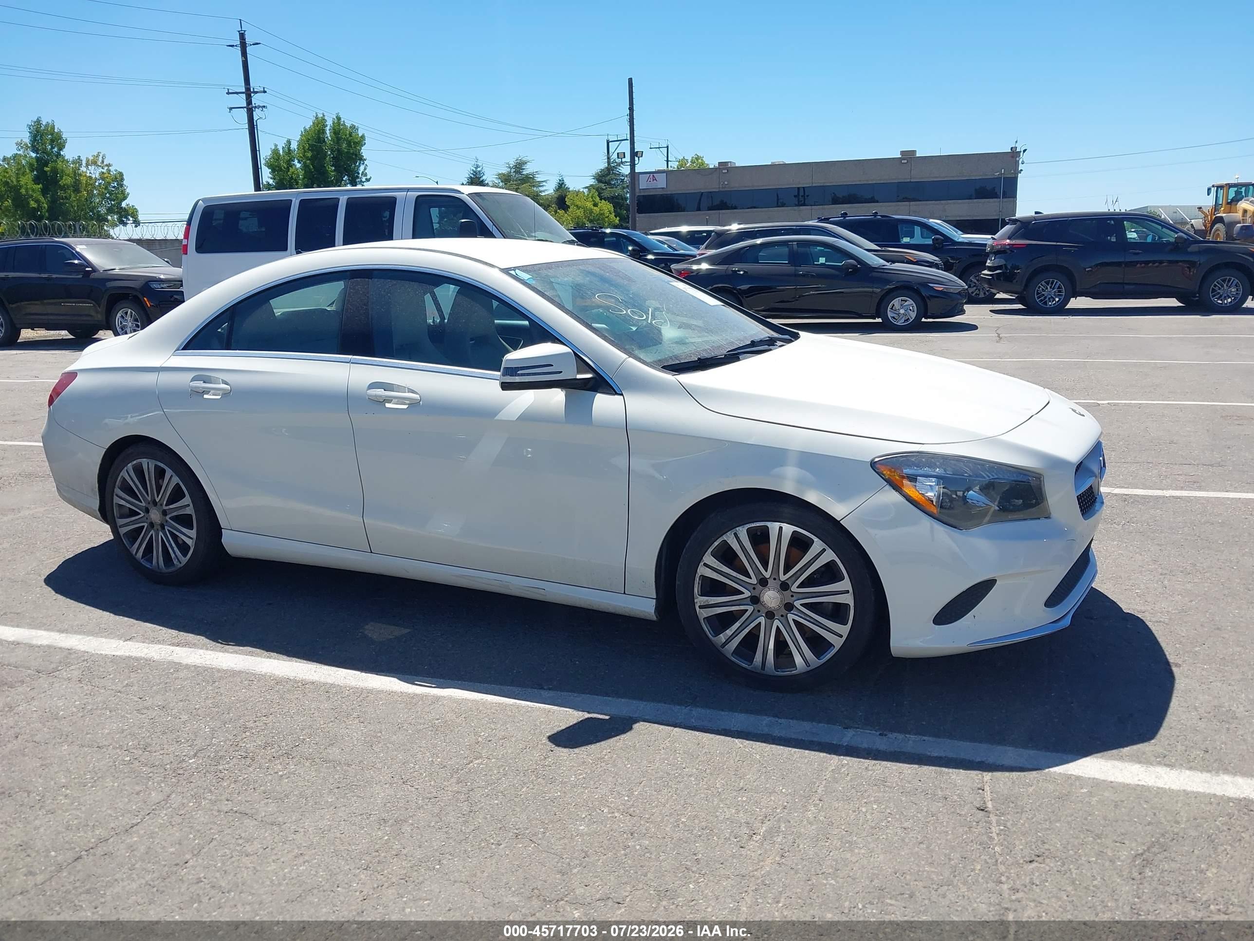 2017 MERCEDES-BENZ CLA 250 CLA250