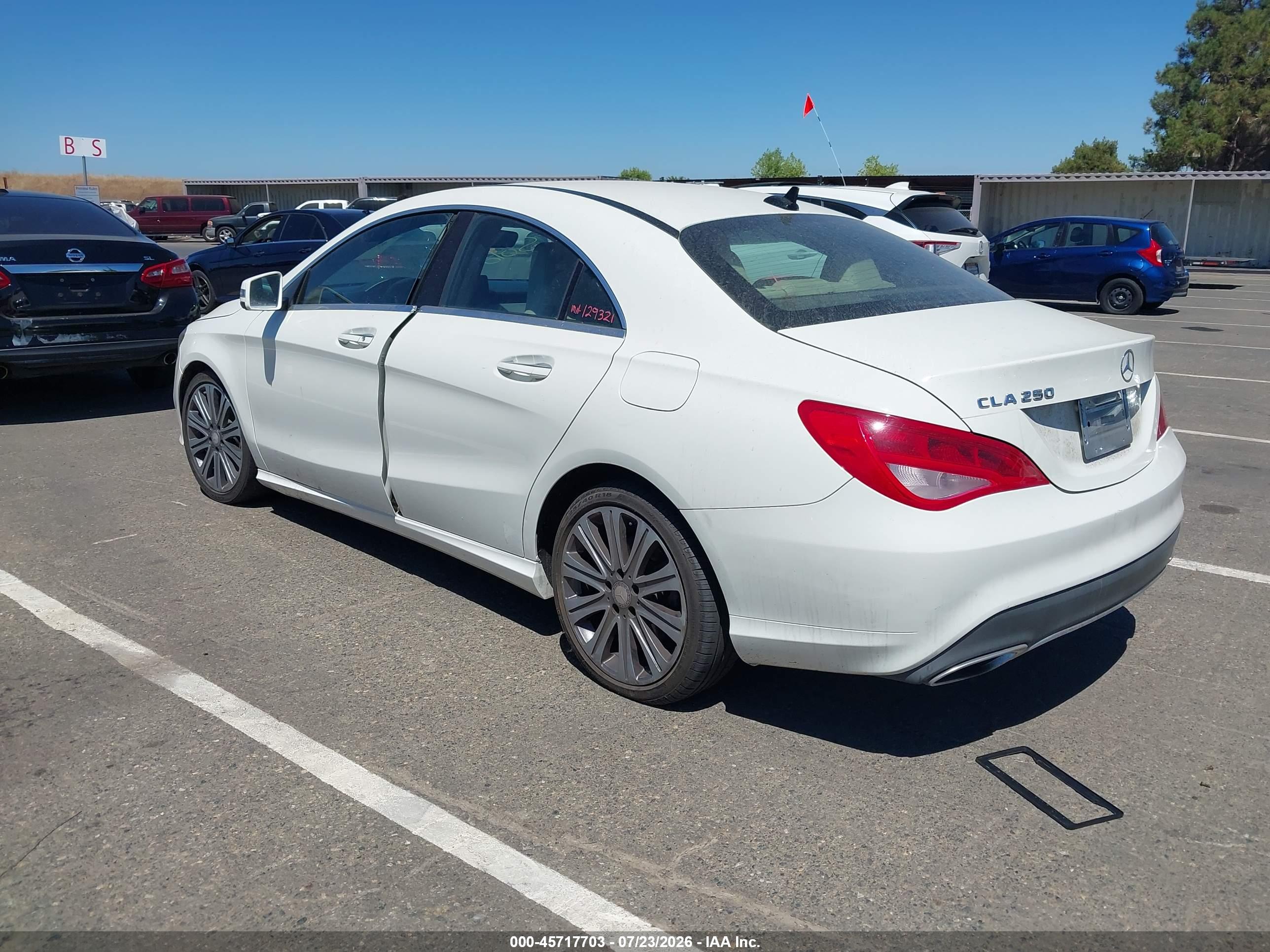 2017 MERCEDES-BENZ CLA 250 CLA250
