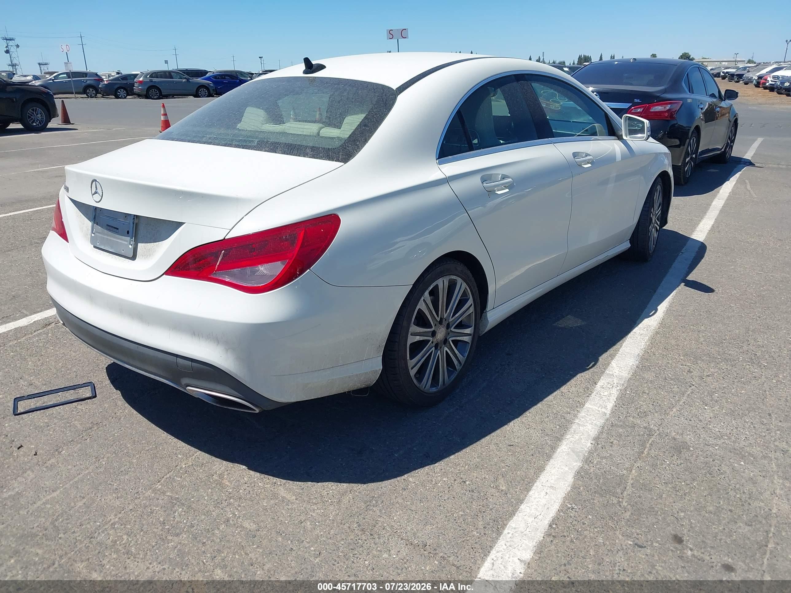 2017 MERCEDES-BENZ CLA 250 CLA250