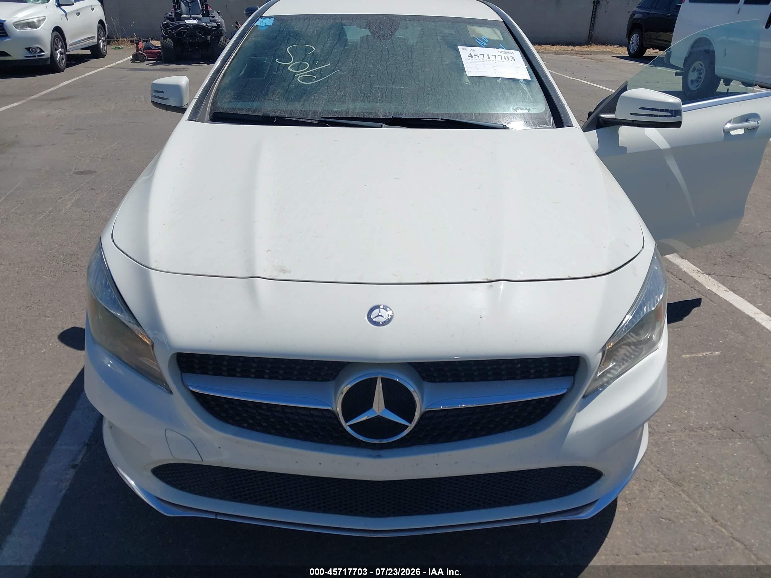 2017 MERCEDES-BENZ CLA 250 CLA250