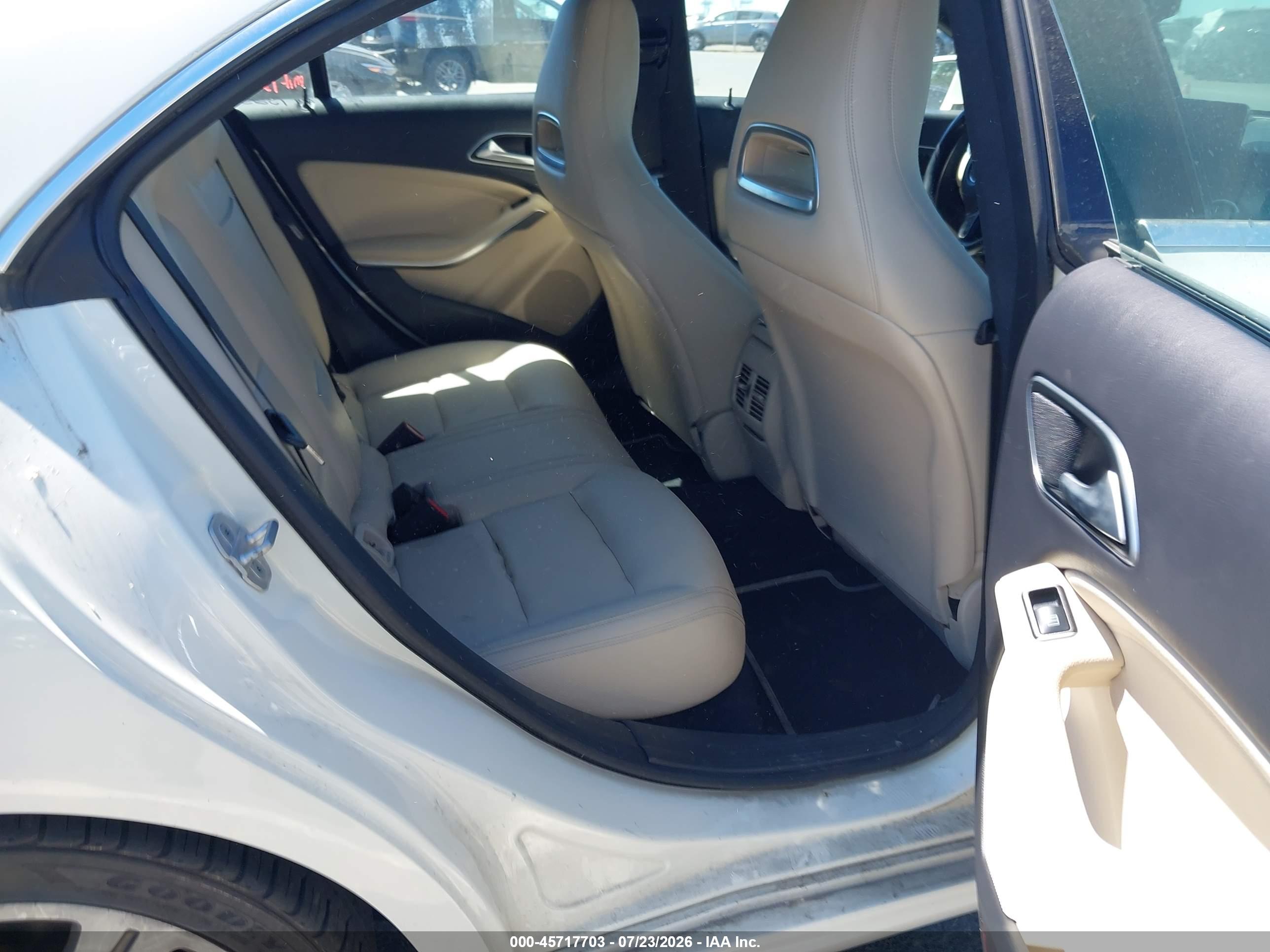 2017 MERCEDES-BENZ CLA 250 CLA250