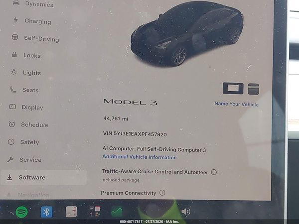 2023 TESLA MODEL 3 REAR-WHEEL DRIVE
