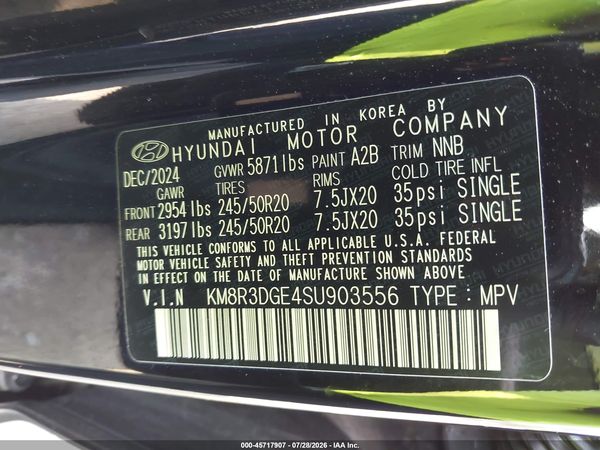 2025 HYUNDAI PALISADE XRT