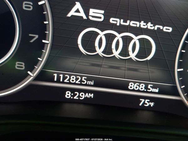 2018 AUDI A5 2.0T PREMIUM