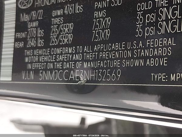 2022 HYUNDAI TUCSON SEL