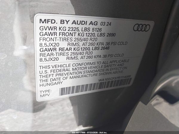 2024 AUDI Q3