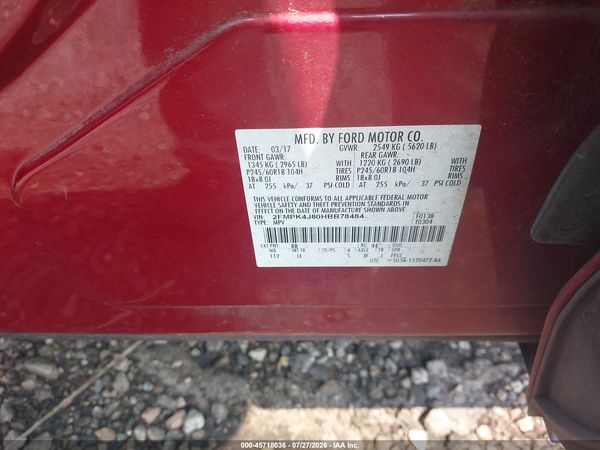 2017 FORD EDGE SEL