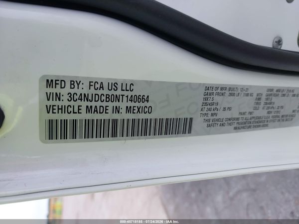 2022 JEEP COMPASS HIGH ALTITUDE 4X4