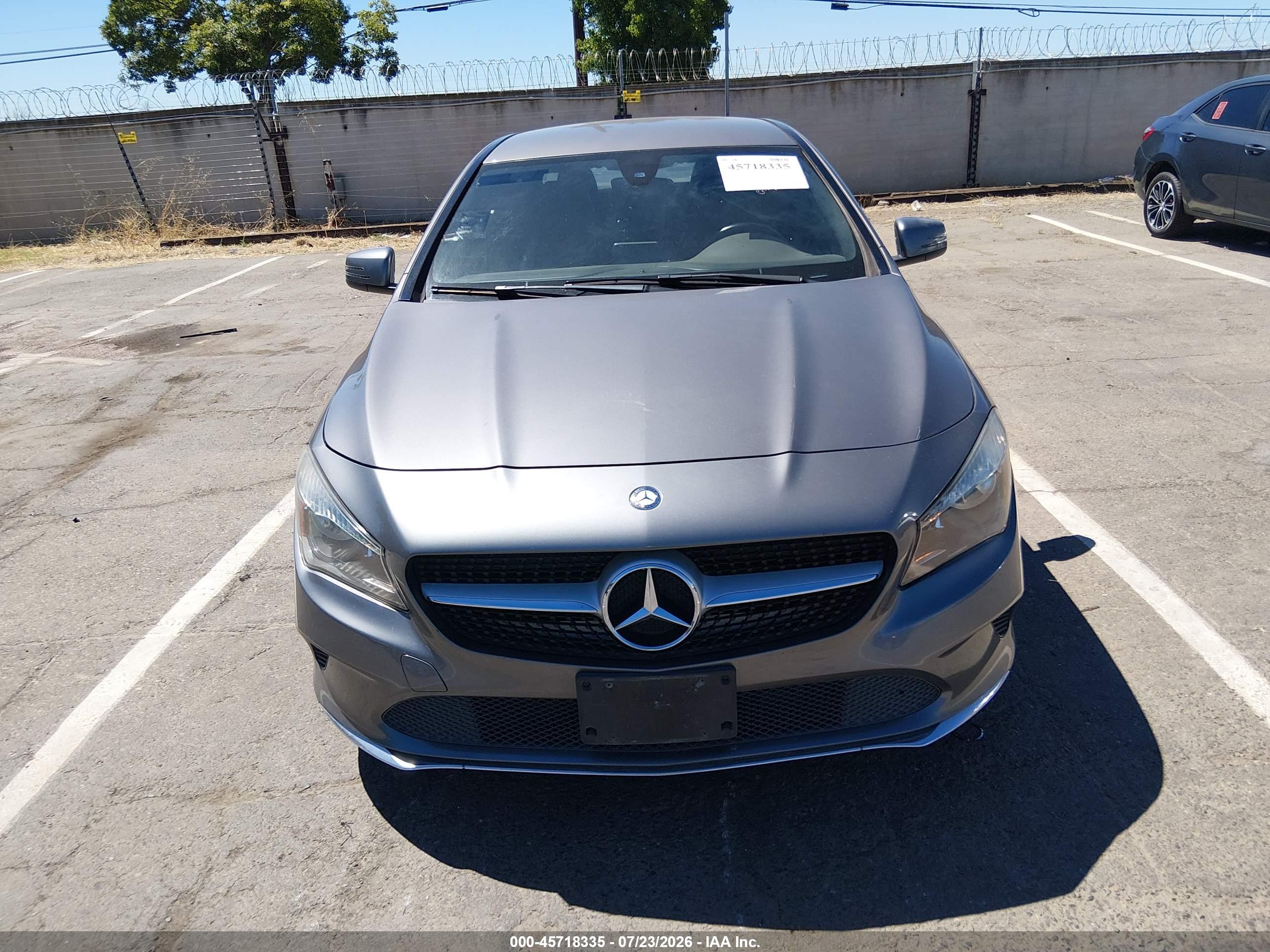 2017 MERCEDES-BENZ CLA 250 CLA250