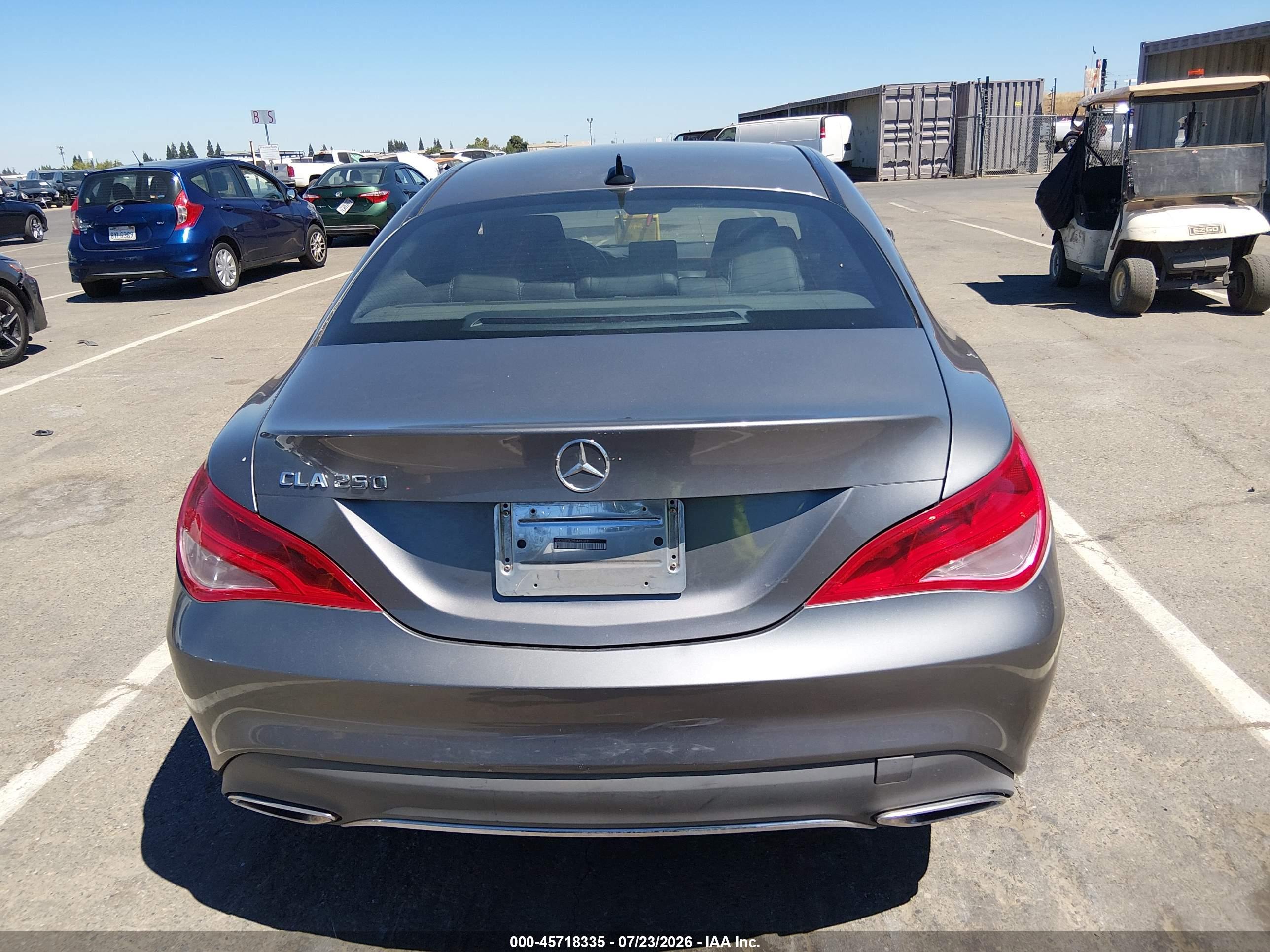 2017 MERCEDES-BENZ CLA 250 CLA250