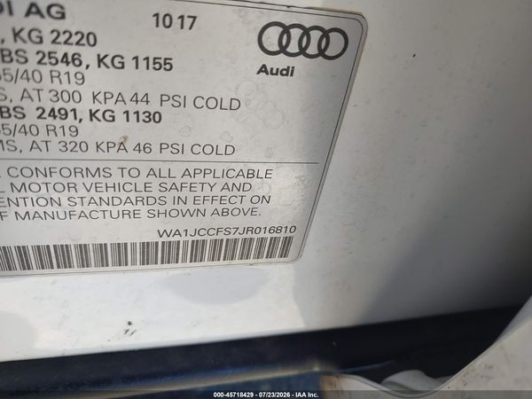 2018 AUDI Q3