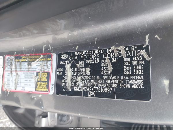 2018 KIA SOUL Base
