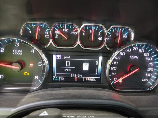 2018 CHEVROLET SILVERADO 1500 1LZ — I118