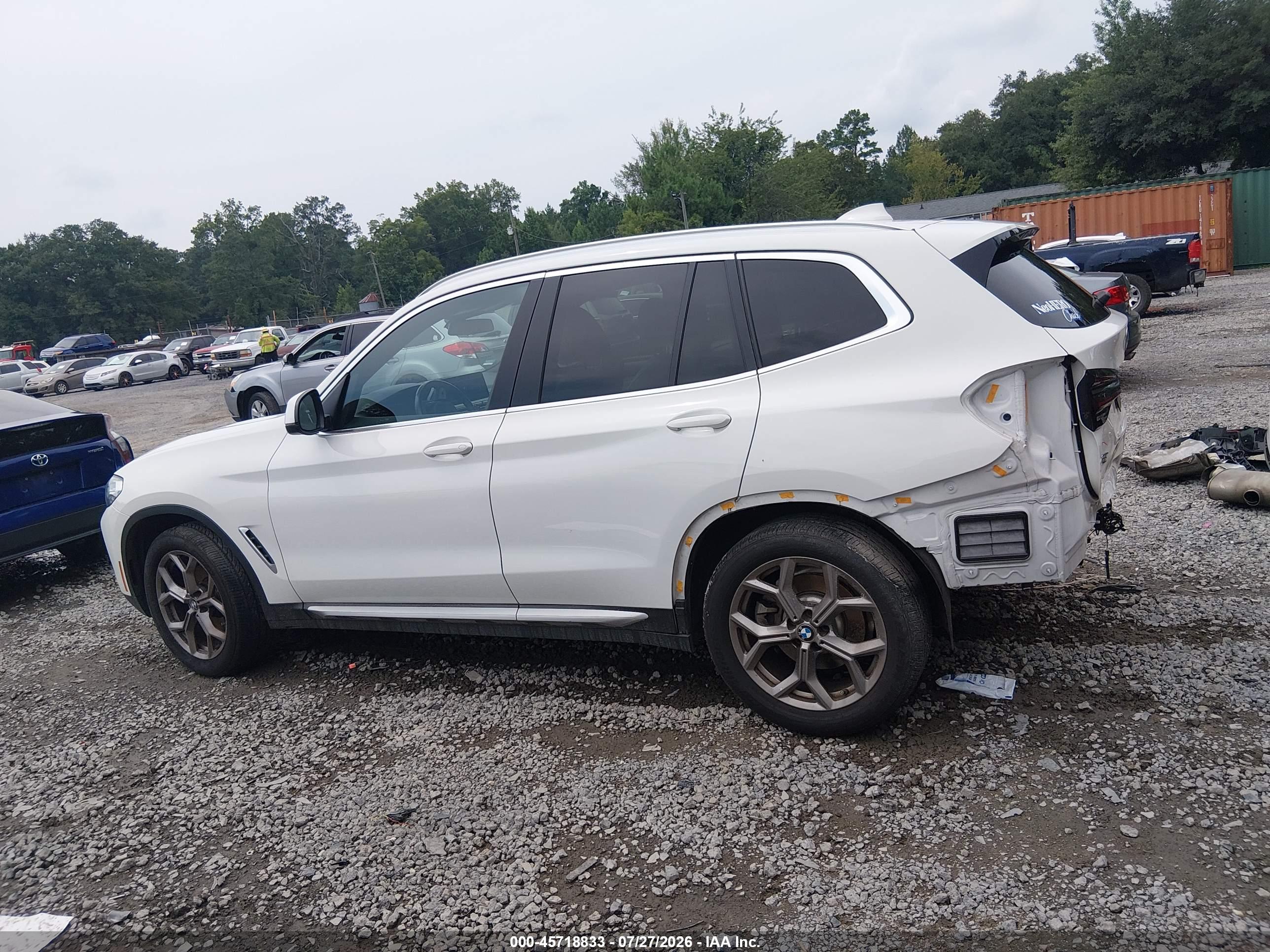 2022 BMW X3 XDRIVE30I