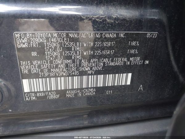 2023 TOYOTA RAV4 XLE