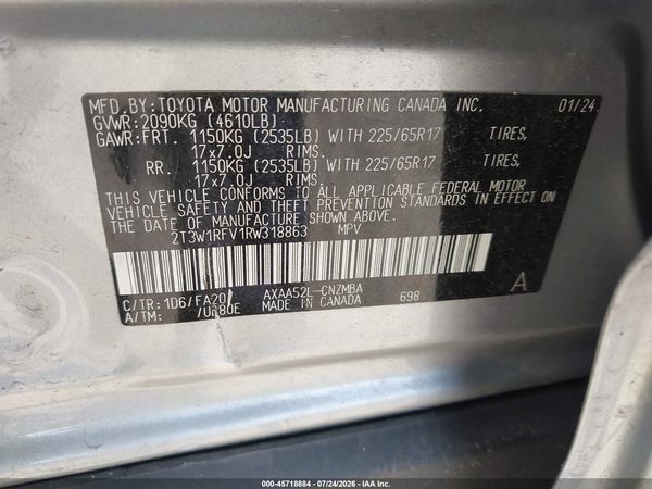 2024 TOYOTA RAV4 XLE