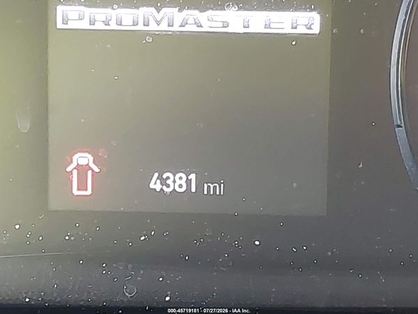2023 RAM PROMASTER 2500 HIGH ROOF 159 WB