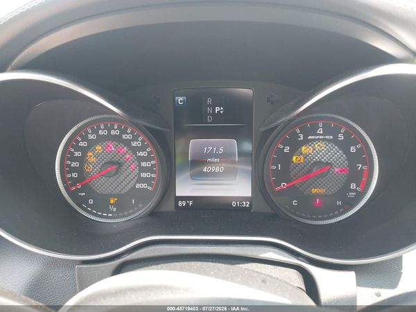2018 MERCEDES-BENZ AMG C 63 S