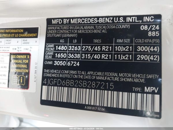 2025 MERCEDES-BENZ AMG GLE 53 COUPE 4MATIC+