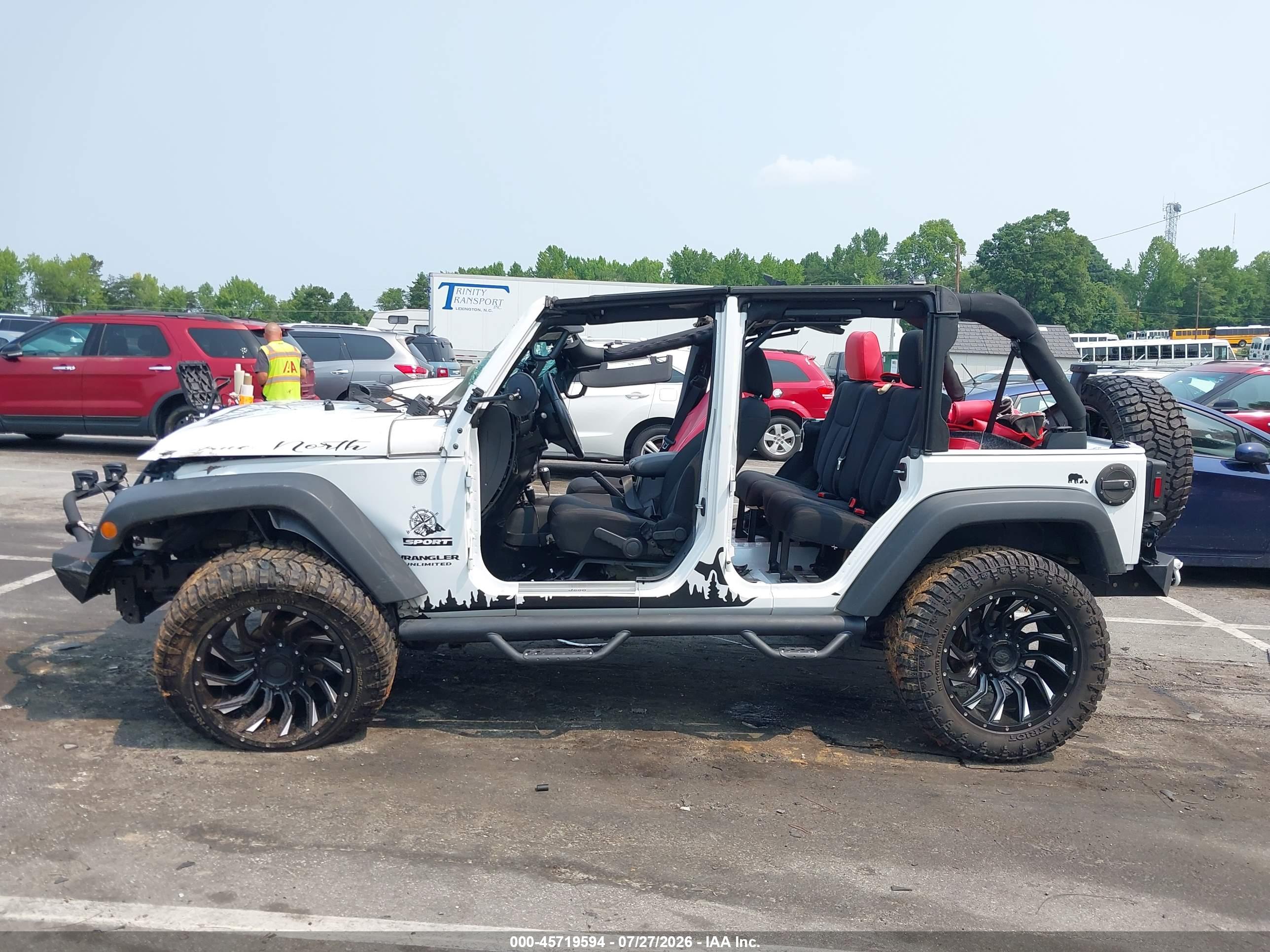 2016 JEEP WRANGLER UNLIMITED SPORT