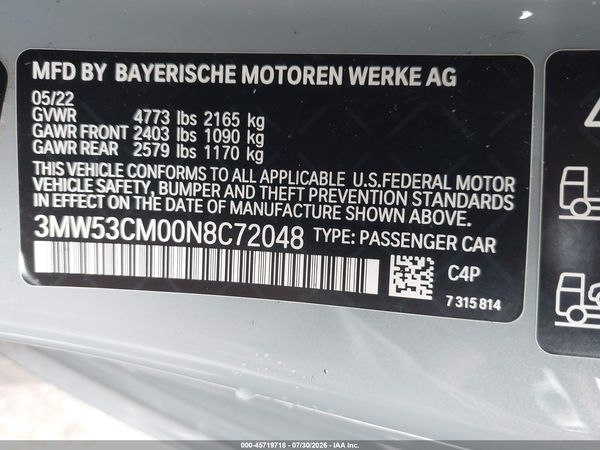 2022 BMW M240 I XDRIVE