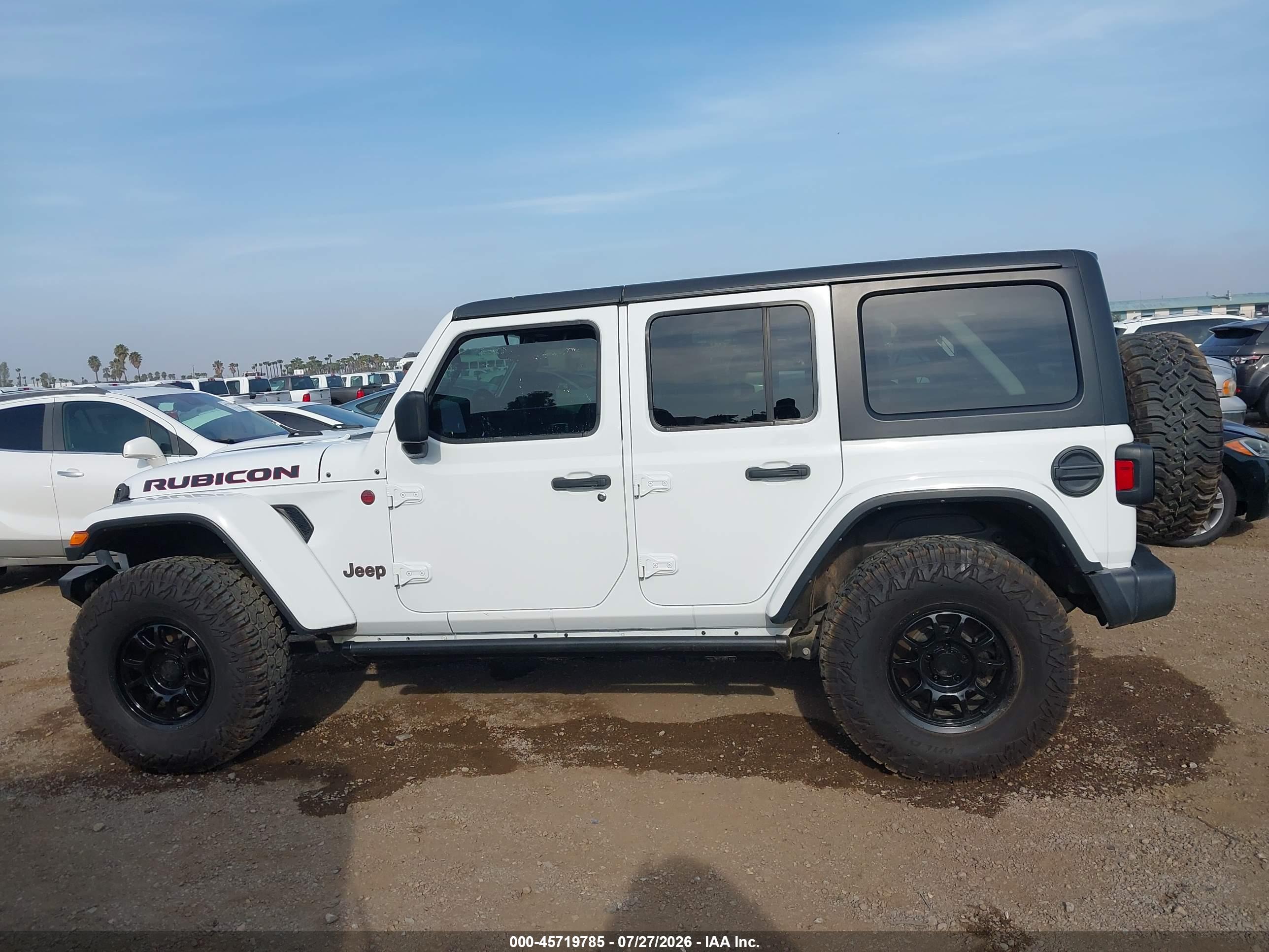2021 JEEP WRANGLER UNLIMITED RUBICON 4X4