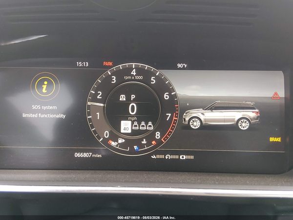 2019 LAND ROVER RANGE ROVER SPORT HSE DYNAMIC